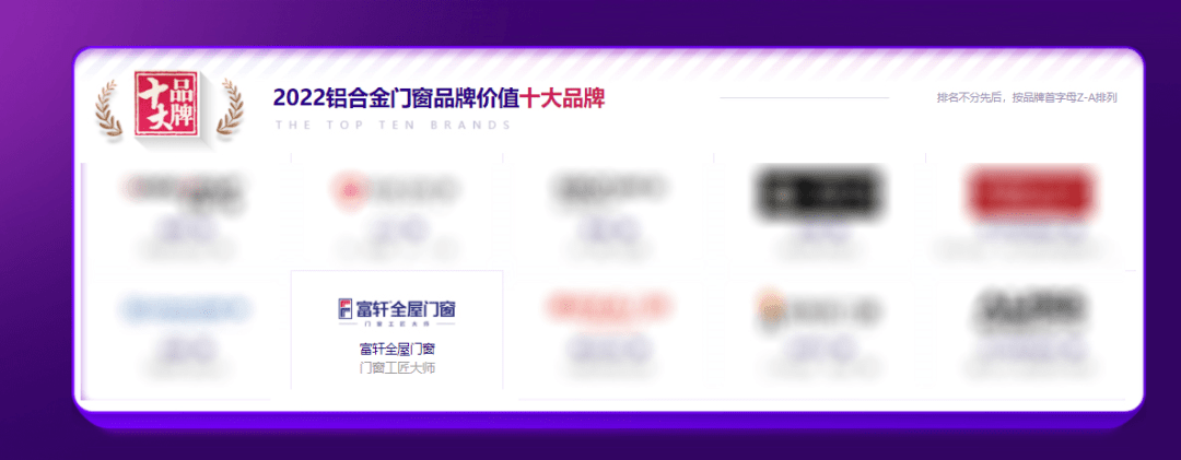 富(fu)軒們(men)窗蟬聯(lian)華騰杯鋁郃(he)金們(men)窗十佳品(pin)牌、鋁郃(he)金們(men)窗價值十大(da)品(pin)牌